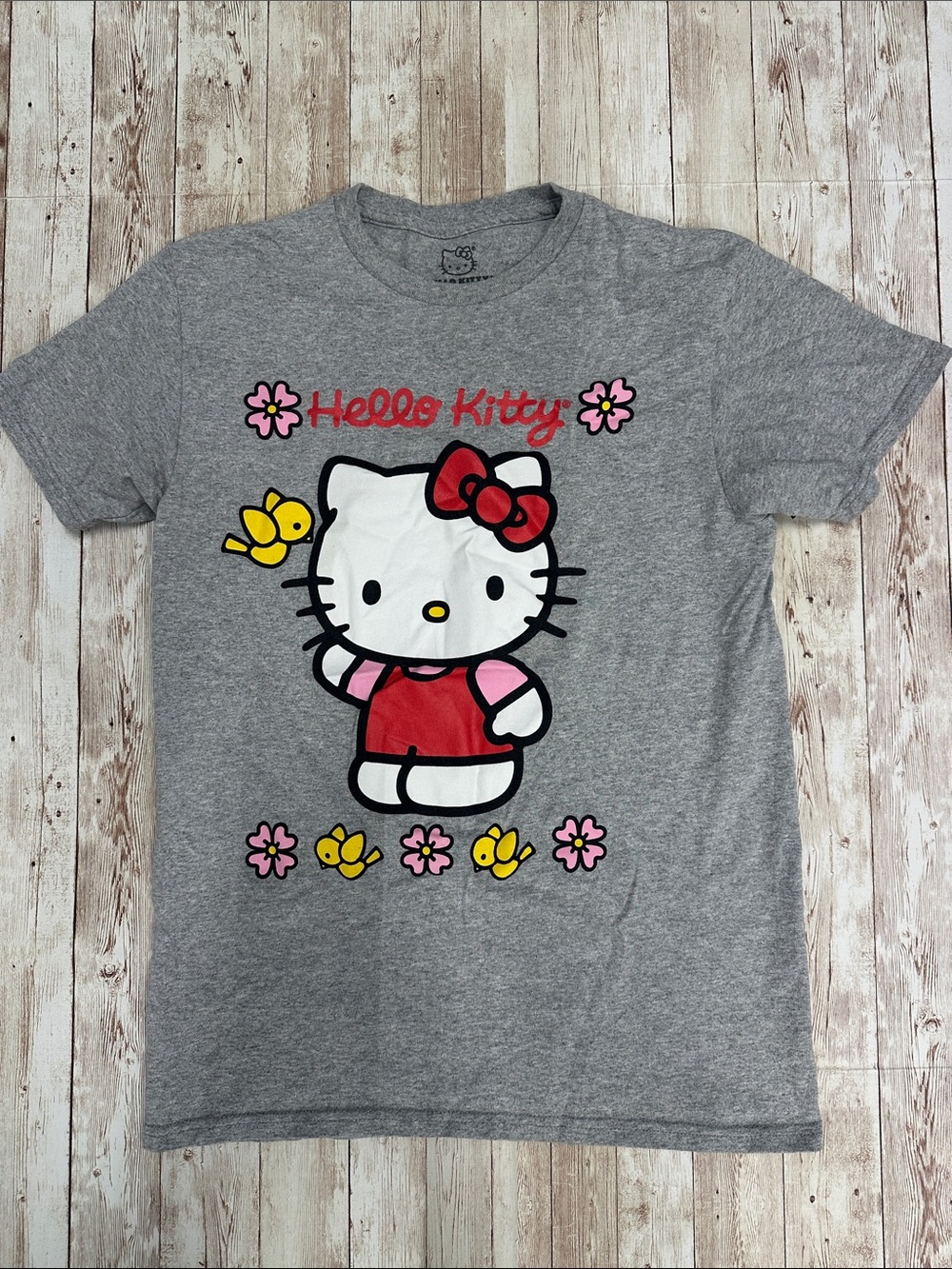 Size Small Sanrio Grey Tee Shirt NWOT